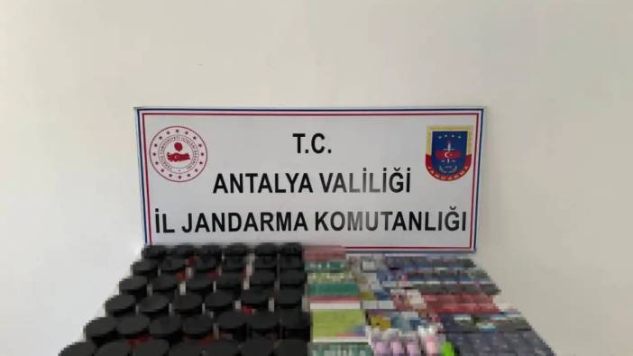 Manavgat'ta Kaçak Tütün ve Sigara Operasyonu!