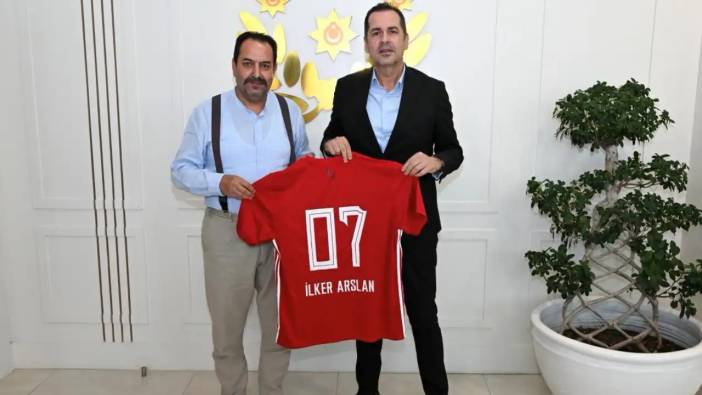 Antalyaspor Başkanı Perçin'den Emniyet Müdürü Arslan'a Ziyaret