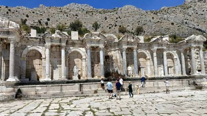 Burdur’un Saklı Cenneti Sagalassos Ziyaretçi Rekoruna Koşuyor