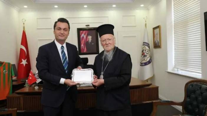 İstanbul Rum Ortodoks Patriği I. Bartholomeos Alanya’da
