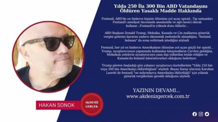 Yılda 250 İla 300 Bin ABD Vatandaşını Öldüren Yasaklı Madde Hakkında