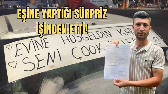 Adana’da “Hanımcılık Kazacanak” Diyerek Yaptığı Sürpriz İşinden Etti!