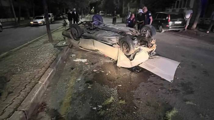 Isparta’da Takla Atan Araçtan Çıkarılan Sürücünün İlk İsteği Şaşırttı