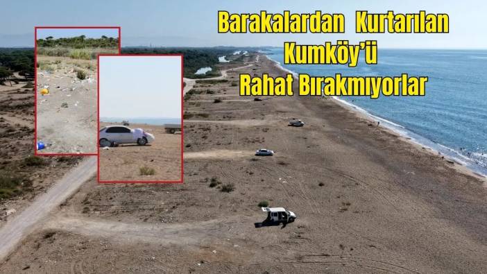 Kumköy Sahili Temizlendi Ama Çöpler Geri Geldi! Sahil Alarm Veriyor