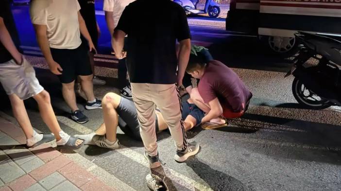 Gazipaşa'da İki Motosiklet Çarpıştı! Kazada Çocuk Yaralandı