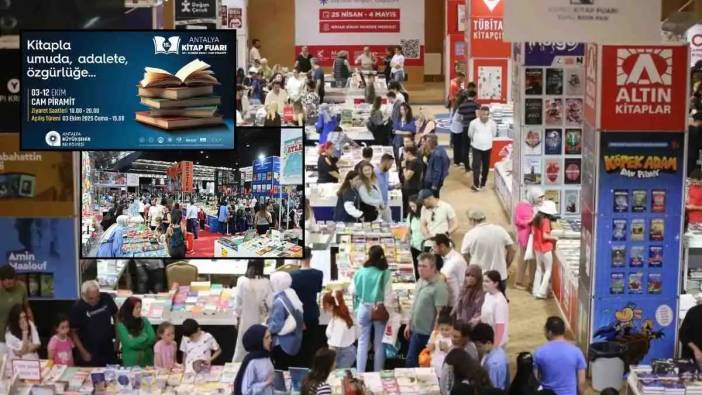 Antalya Kitap Fuarı 2025 Ne Zaman? Kimler Konuk Olacak?