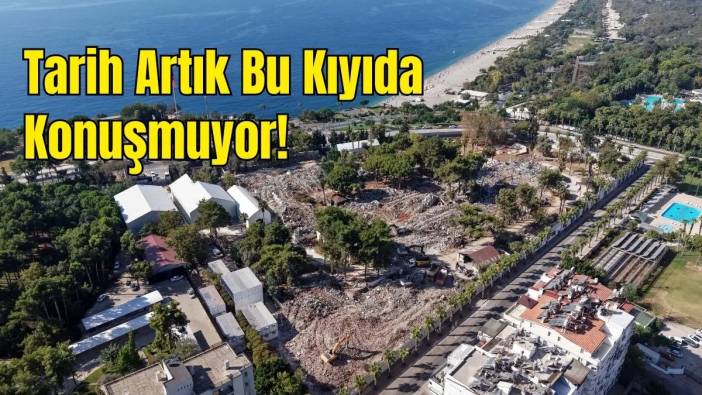 Antalya Arkeoloji Müzesi Dümdüz Edildi! Kentin Hafızası Artık Sadece Moloz Yığını