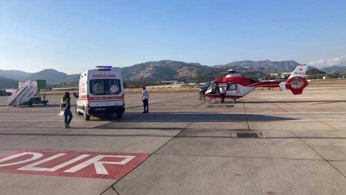 Gazipaşa’da 1 Yaşındaki Bebek Ambulans Helikopterle Antalya’ya Sevk Edildi!