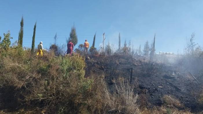 Manavgat’ta 2021 Felaketinin Yaşandığı Bölgede Alevler Yükseldi