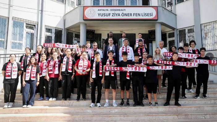 Antalya’da Okullarda Antalyaspor Saati Dönemi Başladı