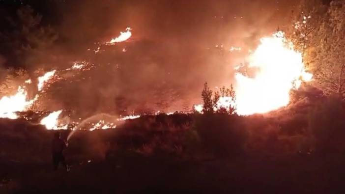 Mersin’de Düğün Neşesi Korkuya Döndü! Havai Fişekler Yangın Çıkardı