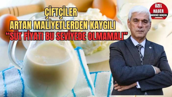 Çiğ Süt Zammı Antalyalı Üreticiyi Sevindirmedi: “Bir Litre Kolanın Yarısı Etmiyor”