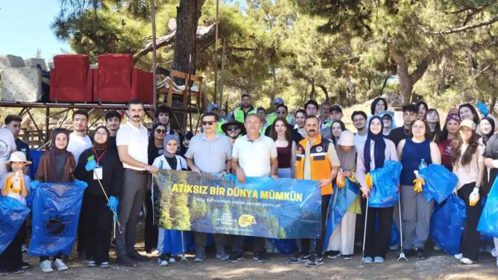 Kepez’de Orman Çöplerden Arındı! Gönüllüler Doğa İçin Seferber Oldu