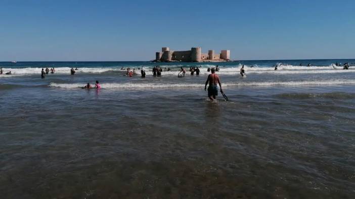 Mersin’in Gözbebeği Kızkalesi’ne Eylülde Ziyaretçi Akını Devam Ediyor