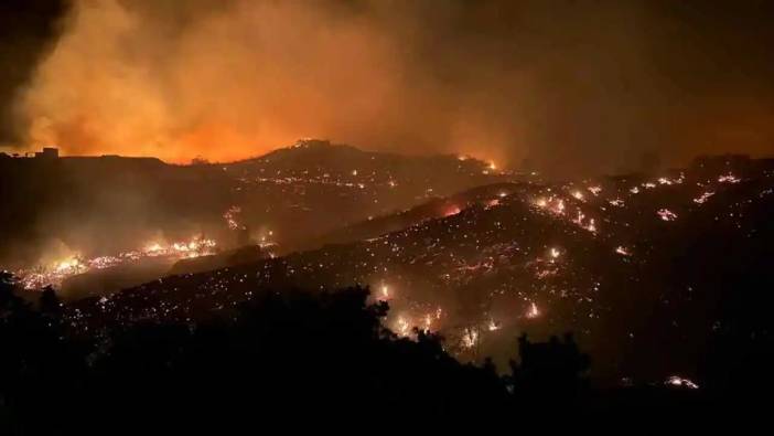 Alanya’da Aynı Anda Birden Fazla Yangın Düşündürdü!