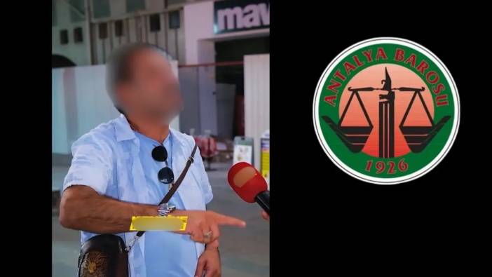 Antalya'da Sokak Röportajına Tutuklama! Antalya Barosu Tepki Gösterdi