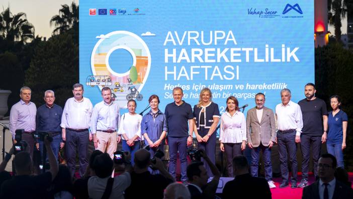 Ulaşımda Devrim Niteliğinde Adımlar! Avrupa Hareketlilik Haftası Mersin’de Tamamlandı