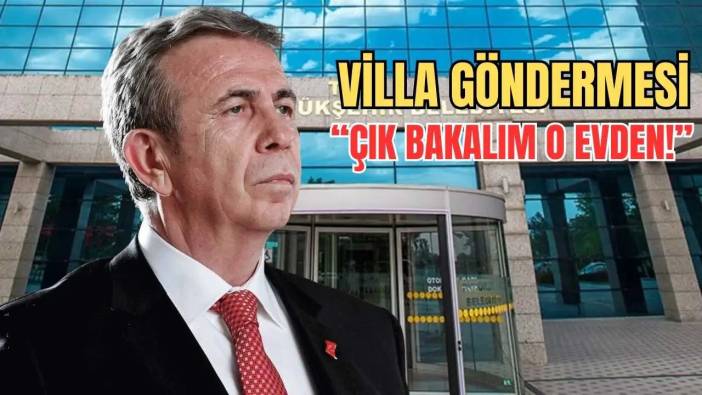 Mansur Yavaş’tan ABB Operasyonu Tepkisi: “Gökçek ve Ailesi Hesap Vermeli!”