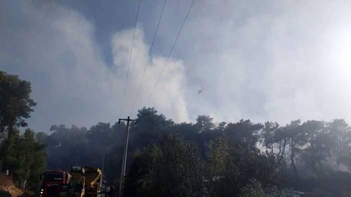 Manavgat’ta Korkutan Yangın Kontrol Altına Alındı! O Anlar Böyle Görüntülendi