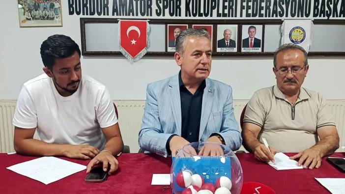 Burdur 1'inci Amatör Küme Fikstürü Çekildi! İşte 1. Hafta Maçları