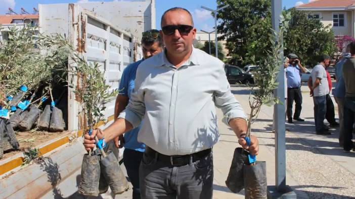 Gazipaşa’da Üreticiye Zeytin Fidanı Sürprizi