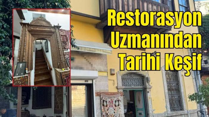 600 Yıllık Mihrap 55 Yıldır Kayıptı! Antalya’da Merdiven Altında Buldu