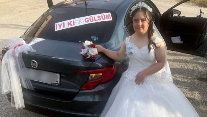Manavgatlı Gülsüm'ün Gelinlik Hayali Gerçek Oldu