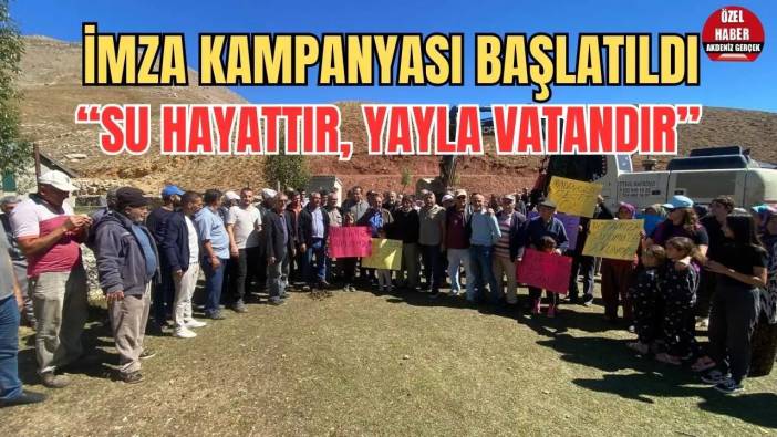 Gürlevik Yaylası’nda Şirketin Maden Arama Israrı Bitmiyor!