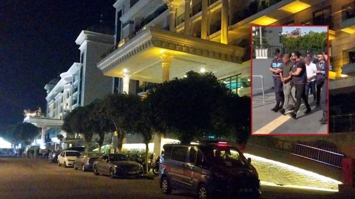 Manavgat’ta 5 Yıldızlı Otele Kurşun Yağdırdılar! 3 Tutuklama, 2 Firari