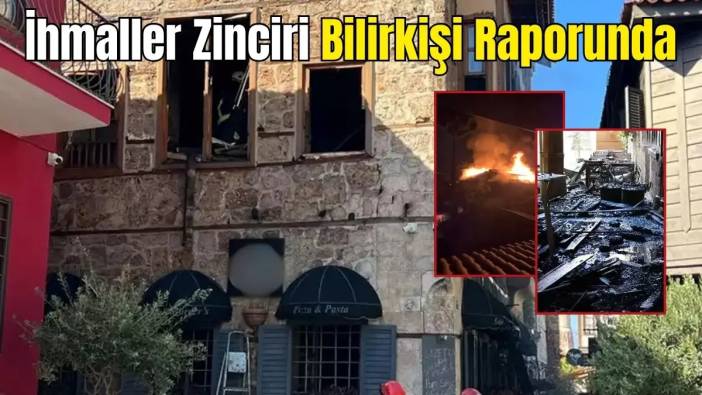 Kaleiçi’nde Butik Otel Yangını: Turist Çiftin Feci Ölümünde Kahreden Detay