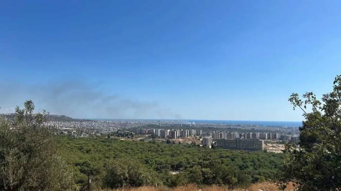 Kepezüstü Semalarında Dumanlar Yükseldi! Yangın Alarmı Panik Yarattı