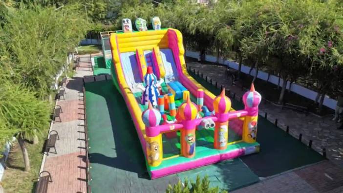 Alanya’daki Dev Balon Park Yeniden Açıldı