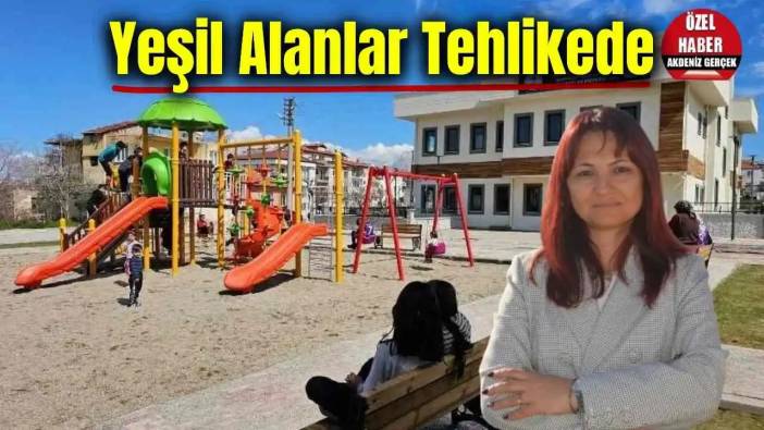 Yeşil Alanlar Sağlık Tesisine Açılıyor: ŞPO Antalya’dan Sert Tepki