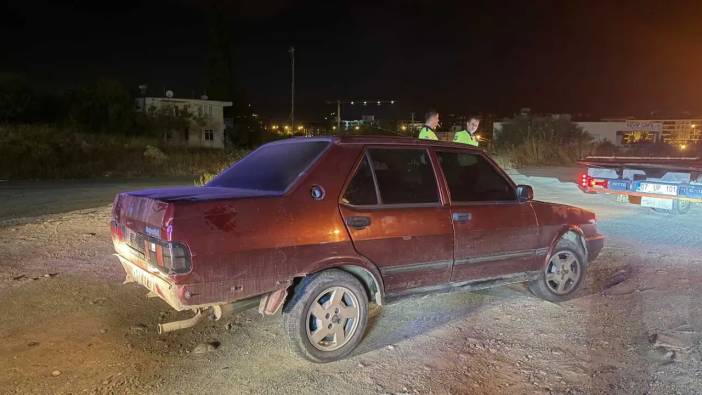 Gazipaşa’da Bariyere Giren Alkollü Sürücü Hem Kaçtı Hem Ceza Yedi!
