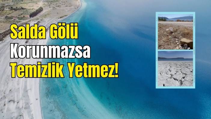 Mars’a Modeldi, Çöple Mücadele Ediyor: Salda Gölü İçin Koruma Çağrısı