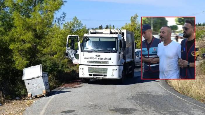 Manavgat'ta Çöp Kamyonunda Kanlı Plan! Belediye İşçisini Planlayarak Öldürmüş