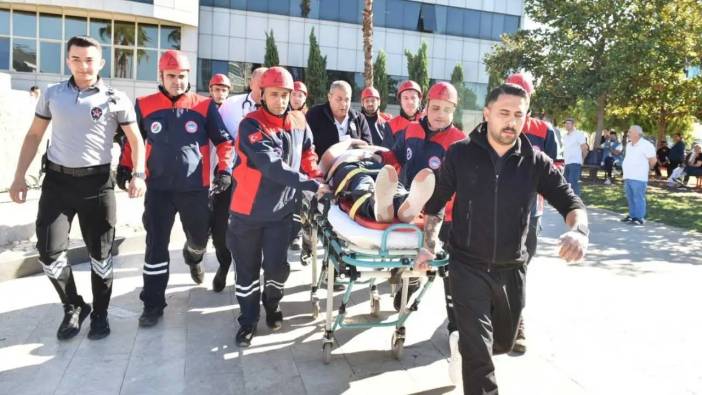 Kepez’de 5.1’lik Deprem Tatbikatı Nefes Kesti!