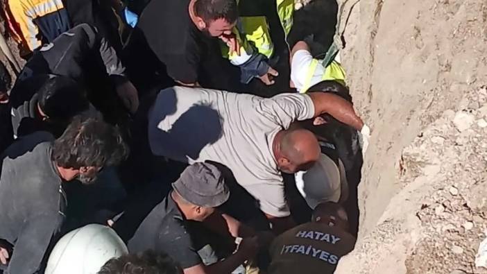 Hatay’da Şantiyede Göçük! Bir İşçi Toprak Altında Kaldı