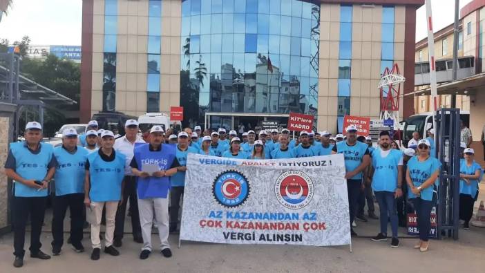 TÜRK-İŞ Kampanyasına TES-İŞ Antalya Şubesinden Destek!