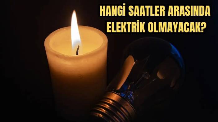 Antalya'da 17-18-19 Ekim'de Elektrik Kesintisi Yaşanacak! Hangi İlçeler Etkilenecek?