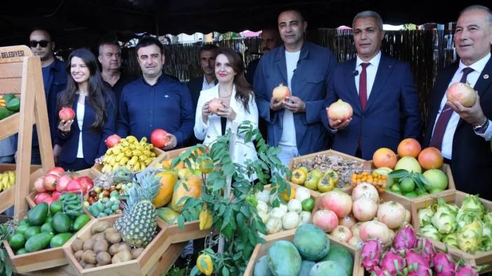 Gazipaşa'da Çekirdeksiz Nar ve Tropikal Meyve Festivali Başladı