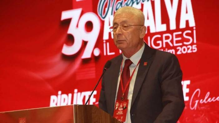 CHP Antalya’da Nail Kamacı Yeniden Başkan!