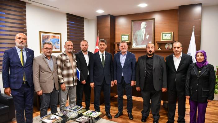 AK Parti'den ATSO’ya işbirliği ziyareti