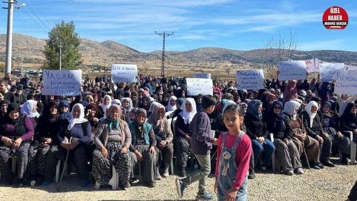 Korkuteli’nde Halk Ayağa Kalktı: “Su Candır, Canımızı Vermeyiz”