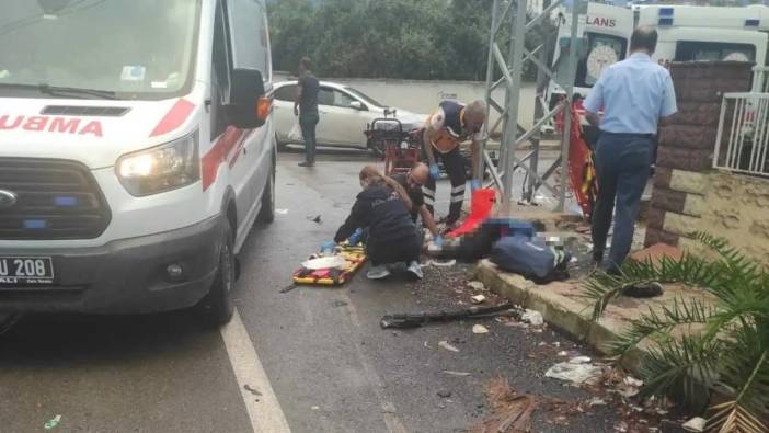 Hatay’da Minibüsle Motosikletin Çarpıştığı Kazadan Acı Haber!