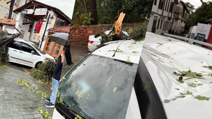 Antalya Kaleiçi’nde Fırtına Dehşeti: Yaralılar Var