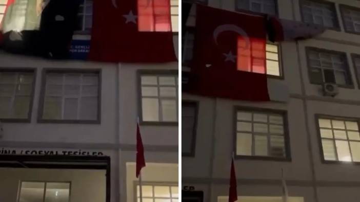 Poster Protestosu: Antalya'da KYK Yurdu Öğrencileri Erdoğan Afişini İndirdi