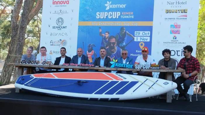 Kemer'de Sup Cup Yarışları 29 Ekim'de Başlıyor