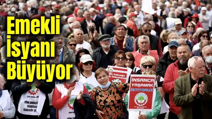 Emekliler Bütçe Hakkı İçin Meydana İnecek
