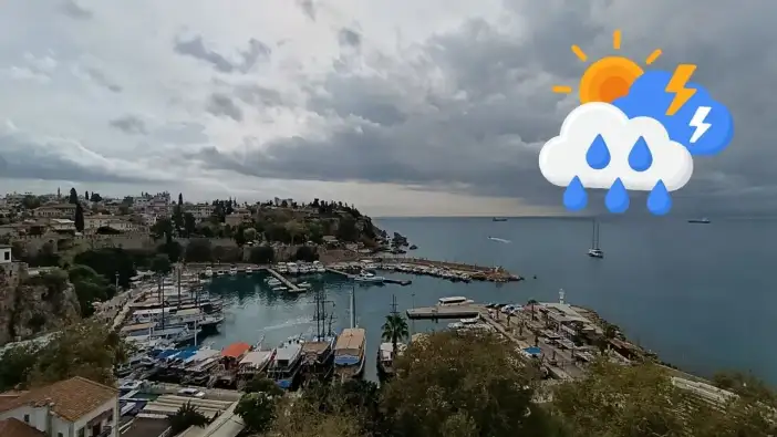 Antalya’da Güneşli Haftada Tüm İlçelere Sağanak Geliyor